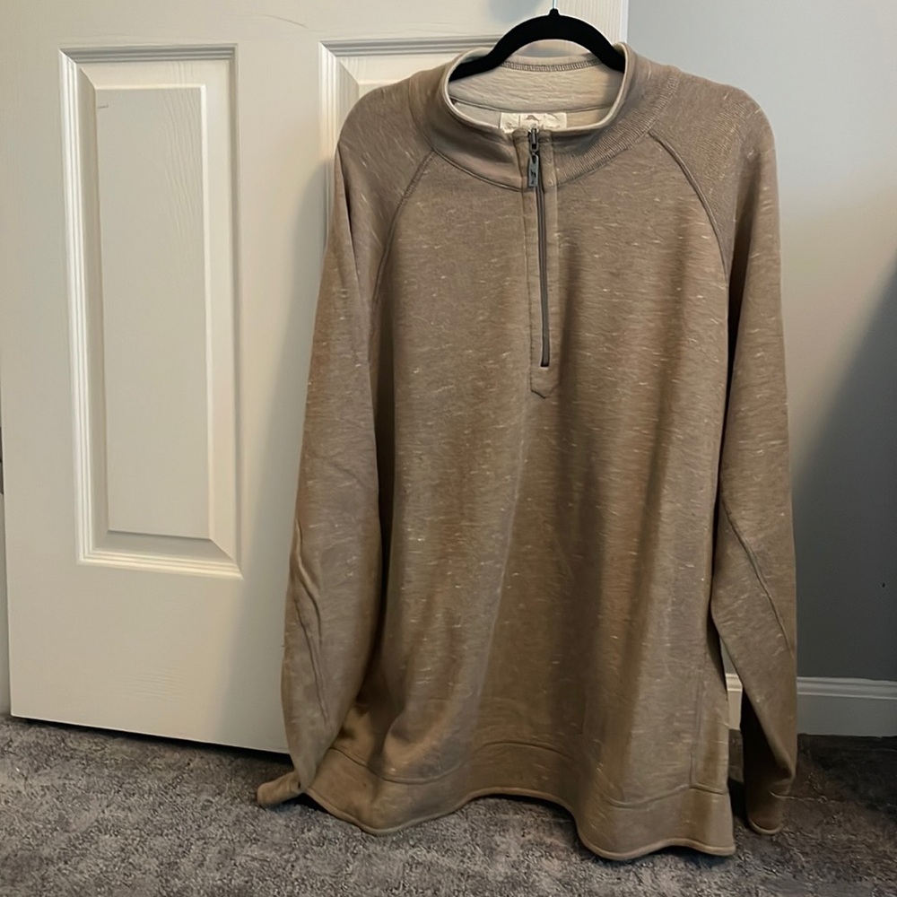 Tommy‎ Bahama heathered beige sweater XXL